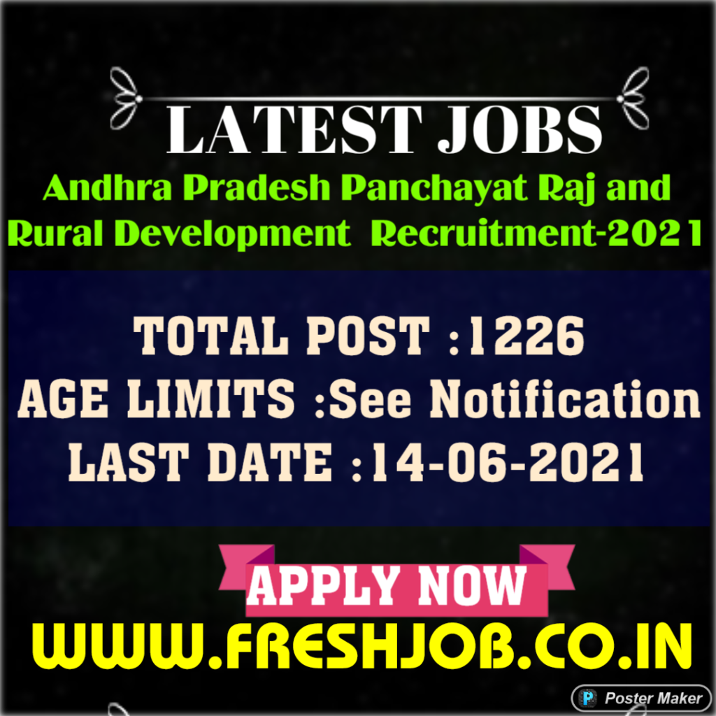 Andhra Pradesh Govt Jobs | 1266 Posts Recruitment in AP Grama Volunteer